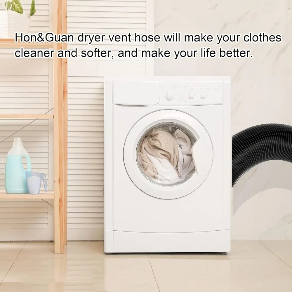 المهنية 6/7 بوصة مجفف تنفيس خرطوم معزول الألومنيوم احباط مجاري الهواء مرنة الثقيلة العادم الأنابيب المطبخ