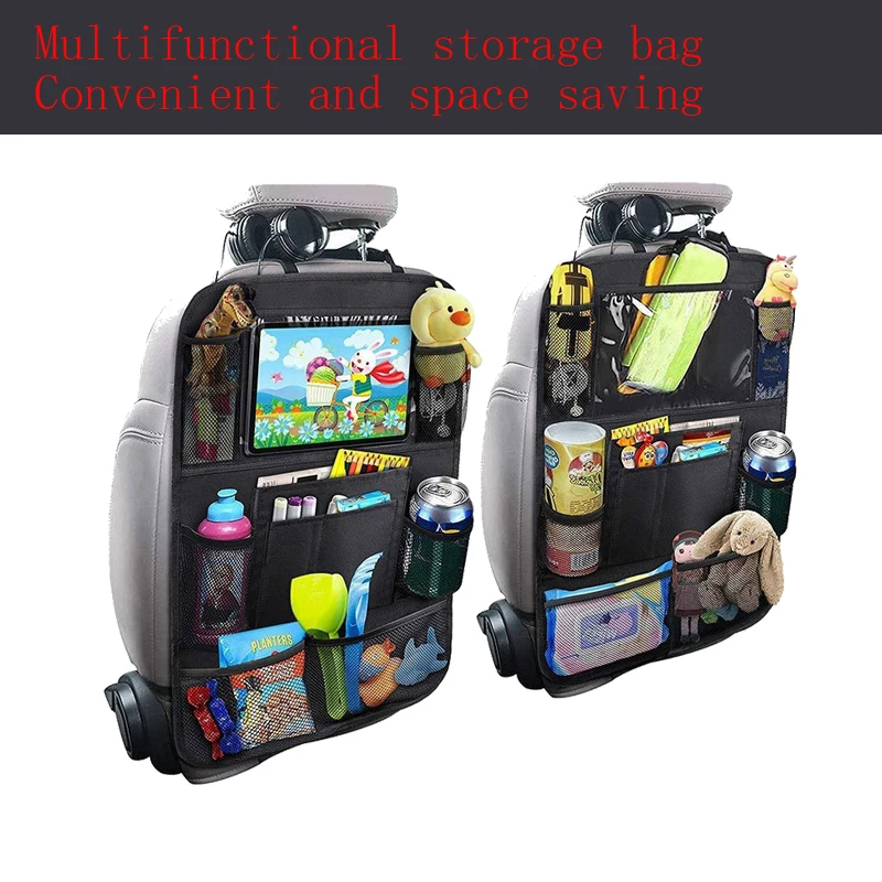 

Car Seat Back Storage Bag Hanging Bag Multifunctional Back Car Rear Storage Shelf Interior Decoration Supplies