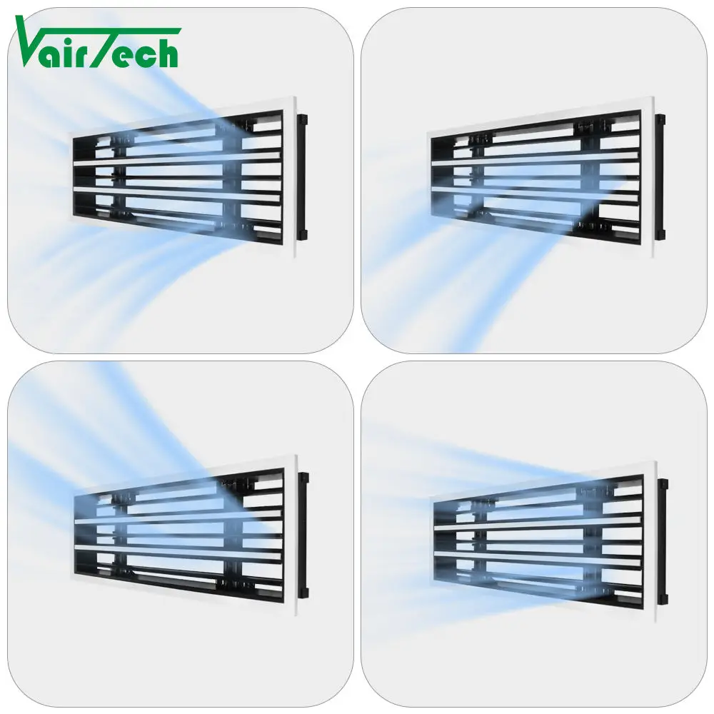 

Hvac невидимый пластиковый линейный вентиляционный диффузор с дюймовым размером, съемный воздушный рукав, шпатлевка со скрытой рамой, линейный слот