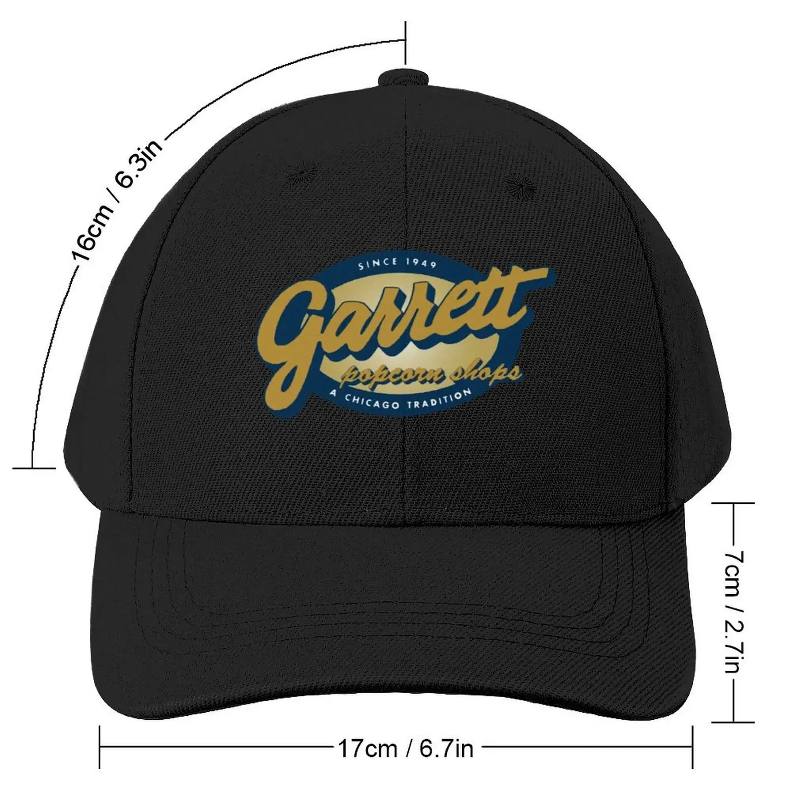 GARRET POPCORN SHOPS Baseball Cap dad hat Streetwear Golf Wear hiking hat Women Hats Men's