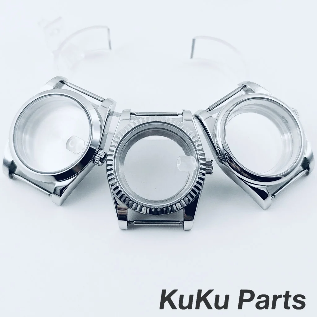 NH35 36MM/40MM High Quality Sapphire Crystal Watch Case Waterproof For NH34 NH35 NH36 NH38 ETA2824 Movement Datejust Series Case