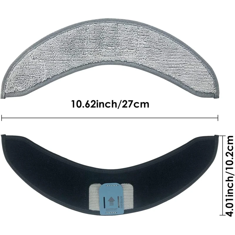 3 Pack Mop Pads Parts Accessories For Irobot J7+ Combo Robotic Reusable Hard Floor Cloth Expert Wet Microfiber Soft Pad