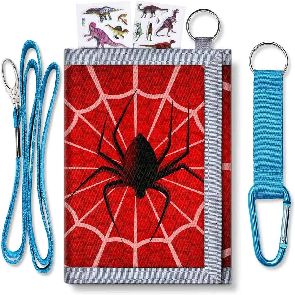 

Creative With Zipper Kids Wallet Trifold Casual Coin Pocket Multifunctional Cartoon Money Bag Purse