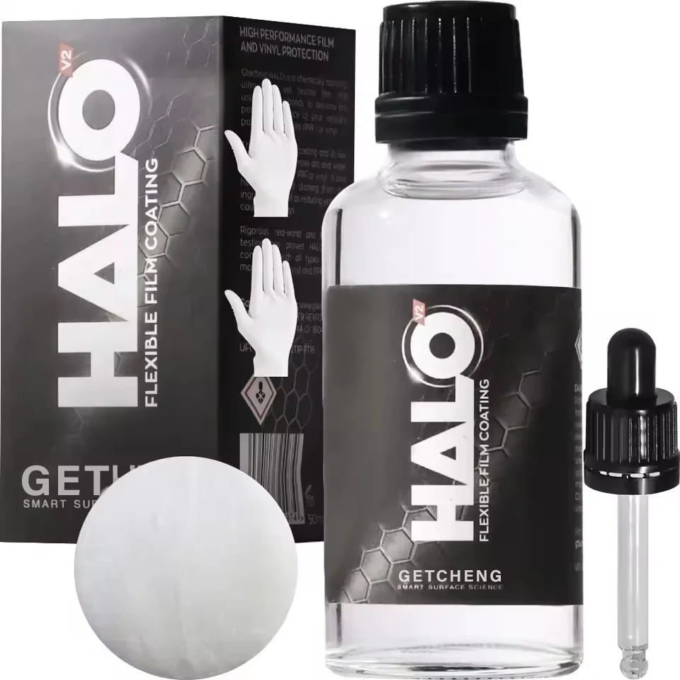 

Гибкая краска Halo V2 PPF Viny Protection Безопасная для всех типов оберток/ППФ Глянцевая атласная матовая отделка плюс самовосстанавливающаяся