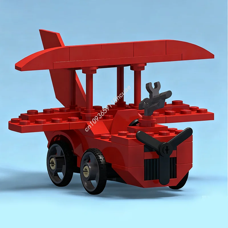 70 szt. MOC Klocki konstrukcyjne w stylu Wacky Races, model samochodów, zabawki architektoniczne, zabawki edukacyjne dla dzieci, pomysł na prezent świąteczny