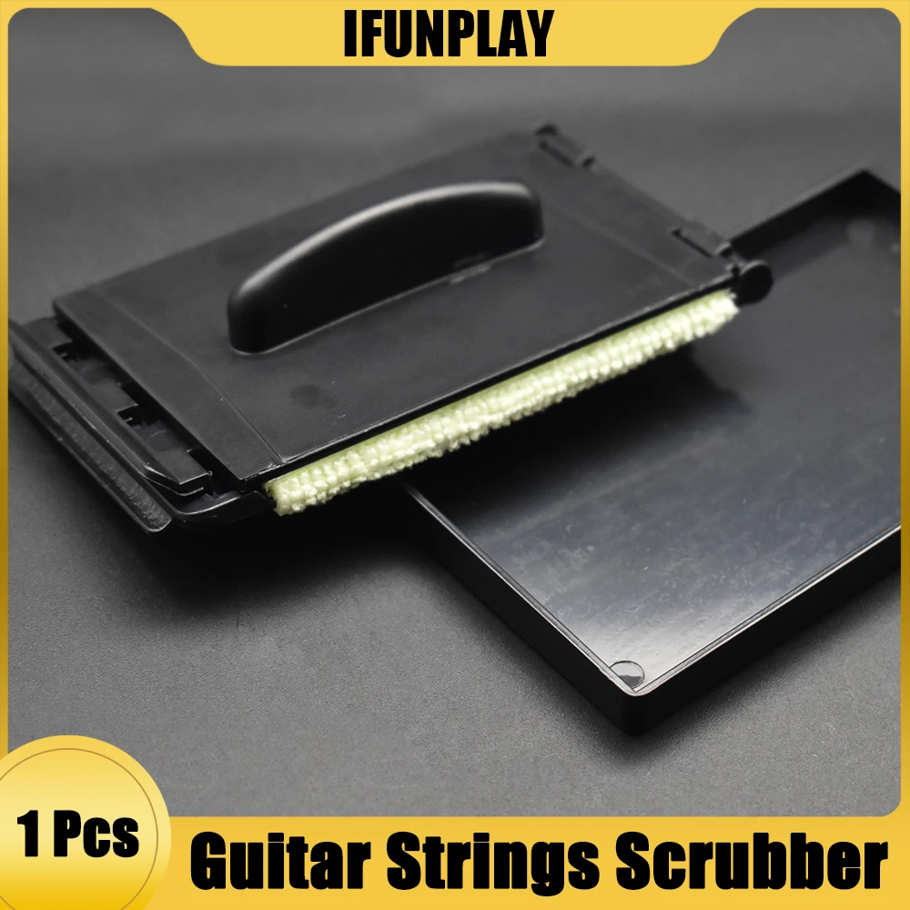 Guitar String Cleaner Clean Fretboard Cloth Tool for Maintenance and Care of Violin, Bass, Ukulele, Electric Guitars