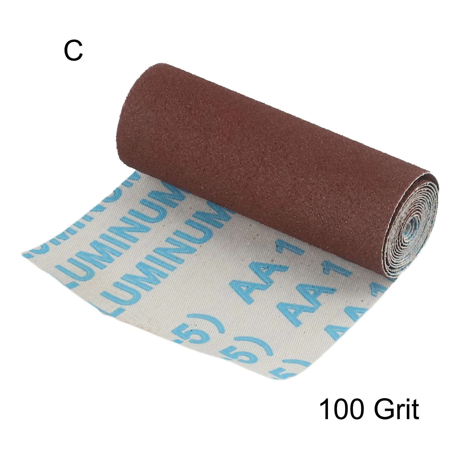 Polishing Sandpaper Aluminum Sandpaper Sandpaper Roll Woodworking 1M*10CM Emery Cloth Metalwork Tool Non-staining Coating Red