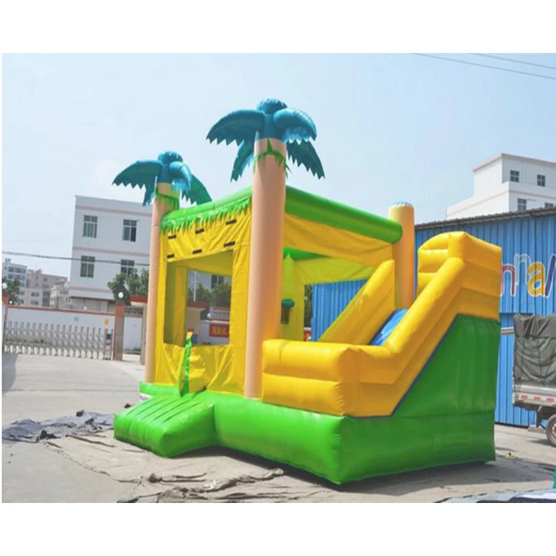 Pop Bounce Castle Inflatable Jumping House Indoor Or Outdoor Inflatable Slide With Bounce Combo