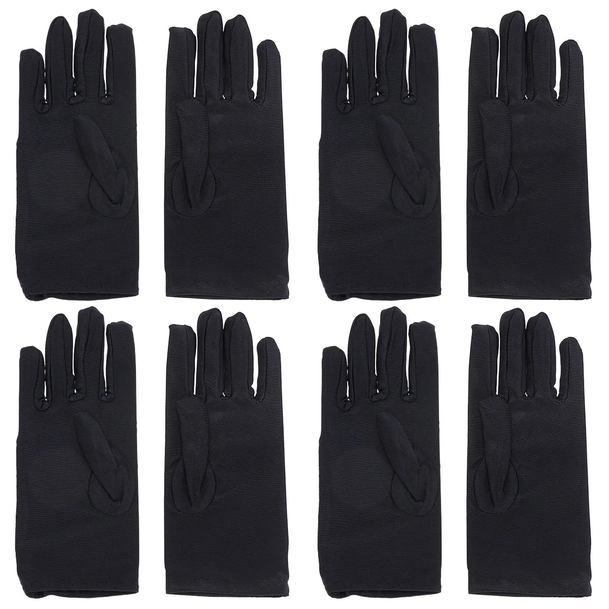 

4Pairs Moisturizing Protective Gloves Lightweight Elastic Work Gloves for Industrial Gardening Jewelry Inspection Anti