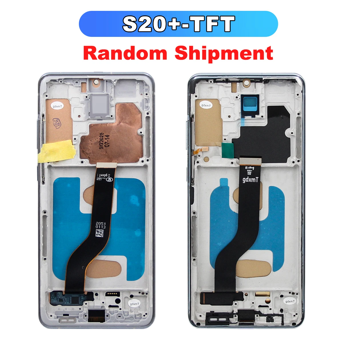 S20 Plus LCD G985F G986F/DS AMOLED LCD For Samsung Galaxy S20 Plus