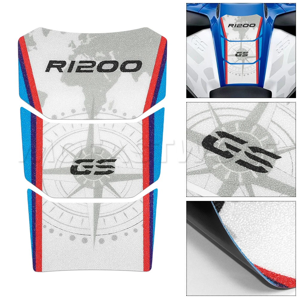 Fit for BMW R1250GS R 1250 GS Adventure 2019-2023 R1200GS Adv LC 2014-19 Motorcycle Tank Pad Protector Resin Sticker Decals