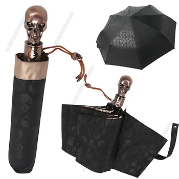 Ombrello Automatico Inghilterra Teschio Ombrello Pieghevole Ombrello Automatico UV Ombrello Automatico Di Apertura E Chiusura  Best5