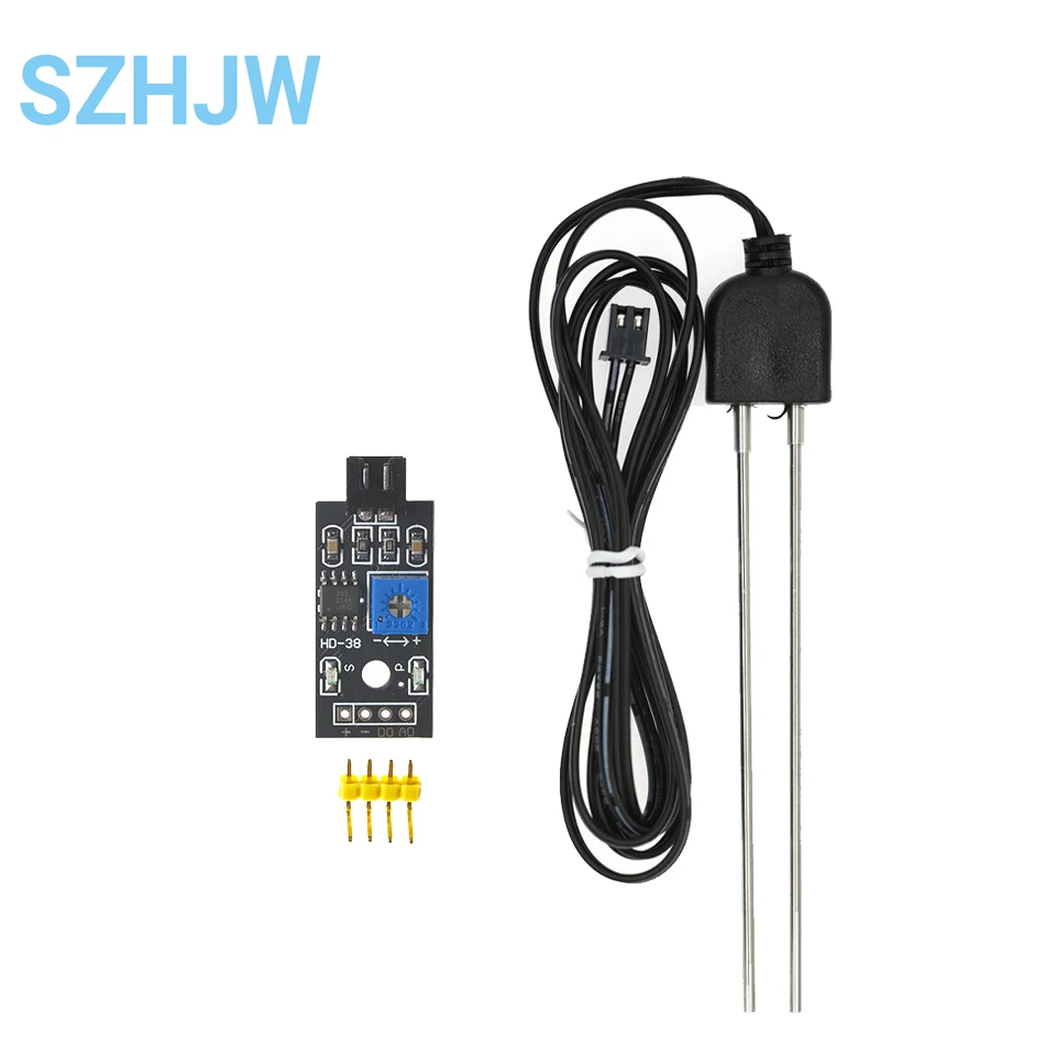 Soil Moisture Sensor and Soil Detector Module Test Soil Humidity Test Corrosion Resistance Probe for Arduino