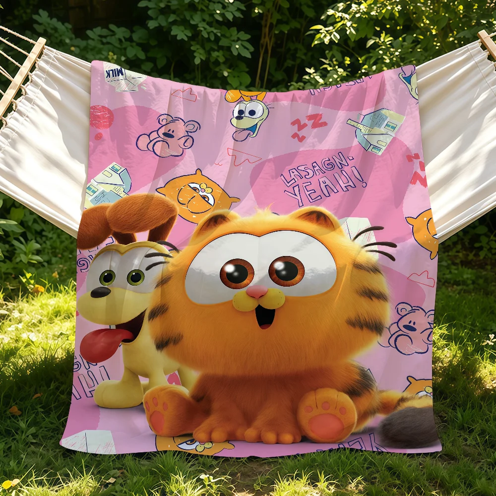 Cartoon Cute G-garfield Blanket Suitable For Sofas Beds Offices Cars Outdoor Travel An Ideal Gift For Friends Family