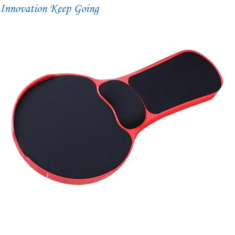 E65C Computer Desk Arm Extension Tray Wide 22cm Mouse Pad Removable Wrist Support Pad Ergonomic Rest For Prolonged Use