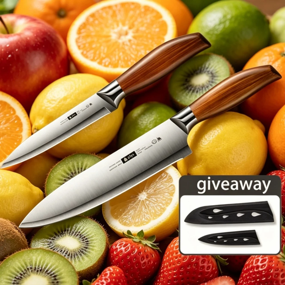 Stainless Steel Fruit Chef Cooking Knife, Cutlery Chef Steel Handle Knife, Household Sharp Fruit Knife And Fish Cutting Knife