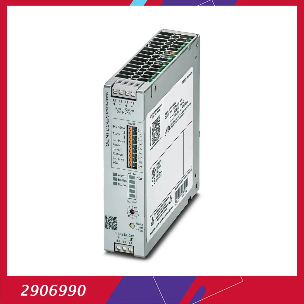 

Новый 2906990 QUINT4-UPS/24DC/24DC/5 QUINT DC-UPS 24VDC/5A Источник бесперебойного питания Высокое качество Быстрая доставка работает отлично