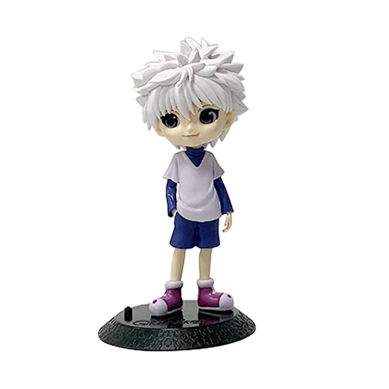 13cm Anime Figures Hunter X Hunter Killua Qposket Collector Pvc Toys Action Figure Cartoon Doll Desktop Decoration Model Gift