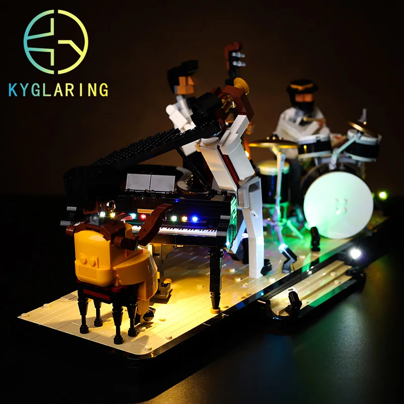 Kyglaring LED Light Kit For 21334 Jazz Quartet Led Lighting Set DIY Toys  (Not Included Building Blocks)