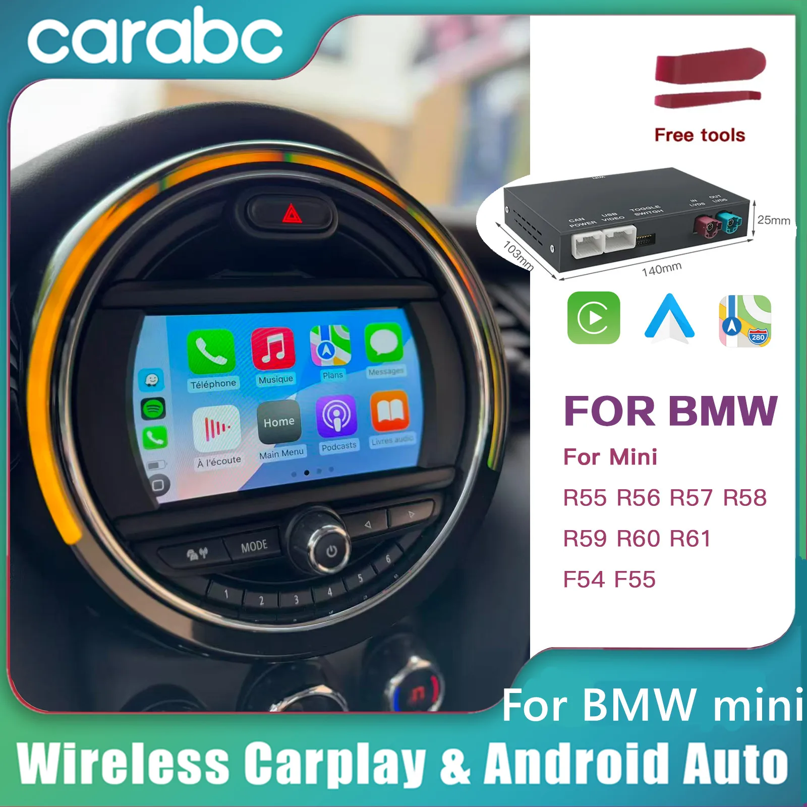 Carabc Wireless Car…