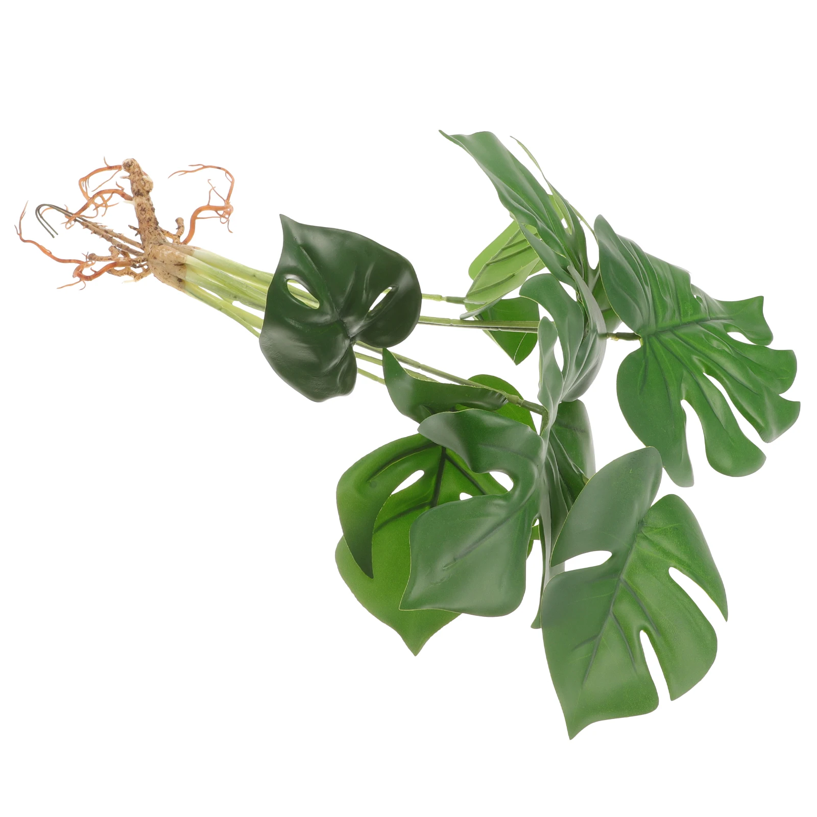 

Monstera Simulated Green Plant Fake Plants for Indoor Natural Foliage Artificial Small Office