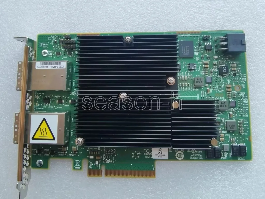 SAS 9300-16e  SAS3 12Gb/s 16 External Ports SFF-8644 PCIe 3.0