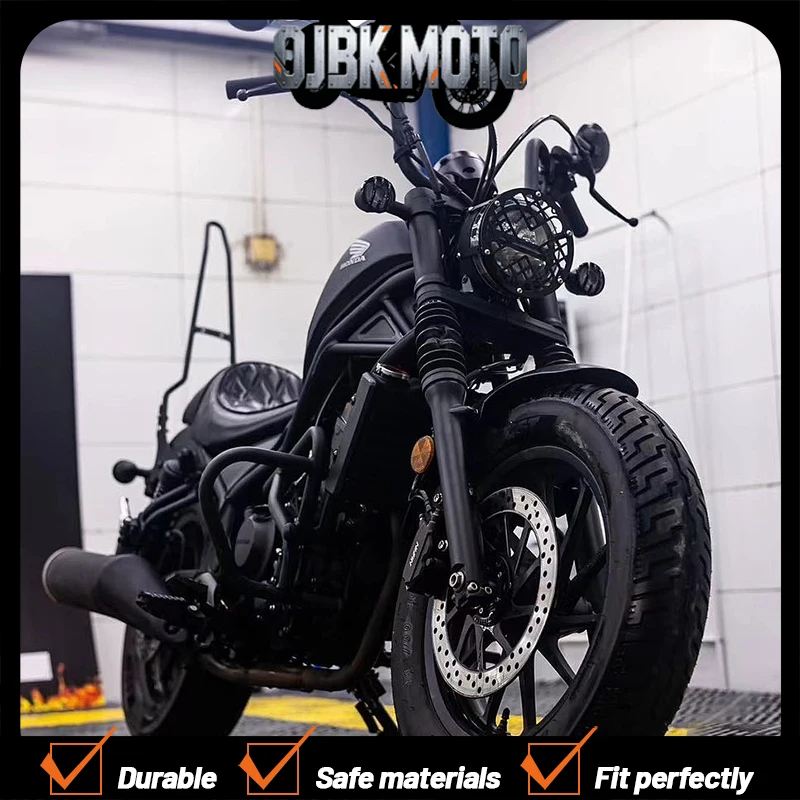 

Motorcycle 22mm thick handle Ape Hanger handlebare compatible For Honda Rebel CM300 CM500 Increase the height of modified handle