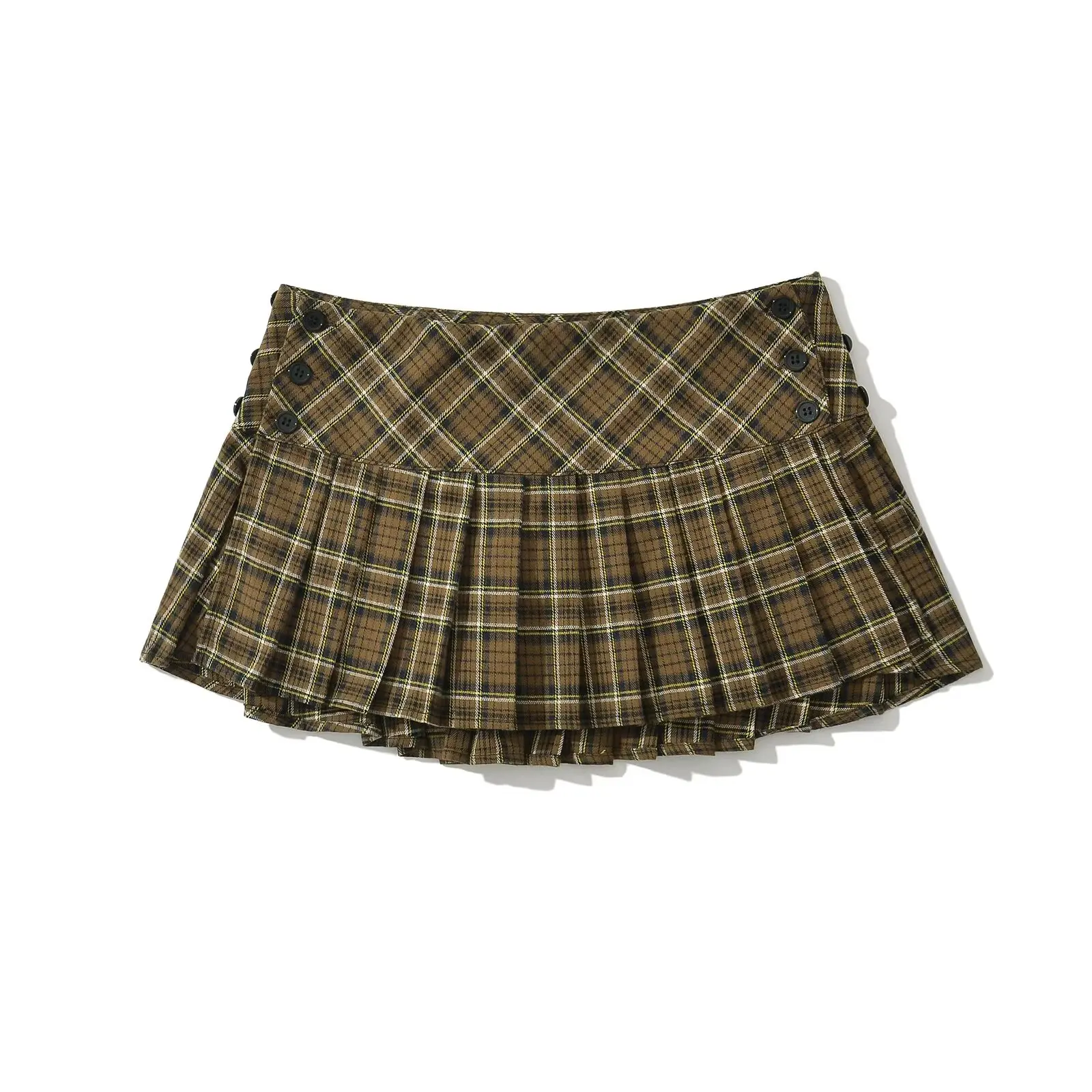 BRUSCREST Mini Skirt Plaid 3