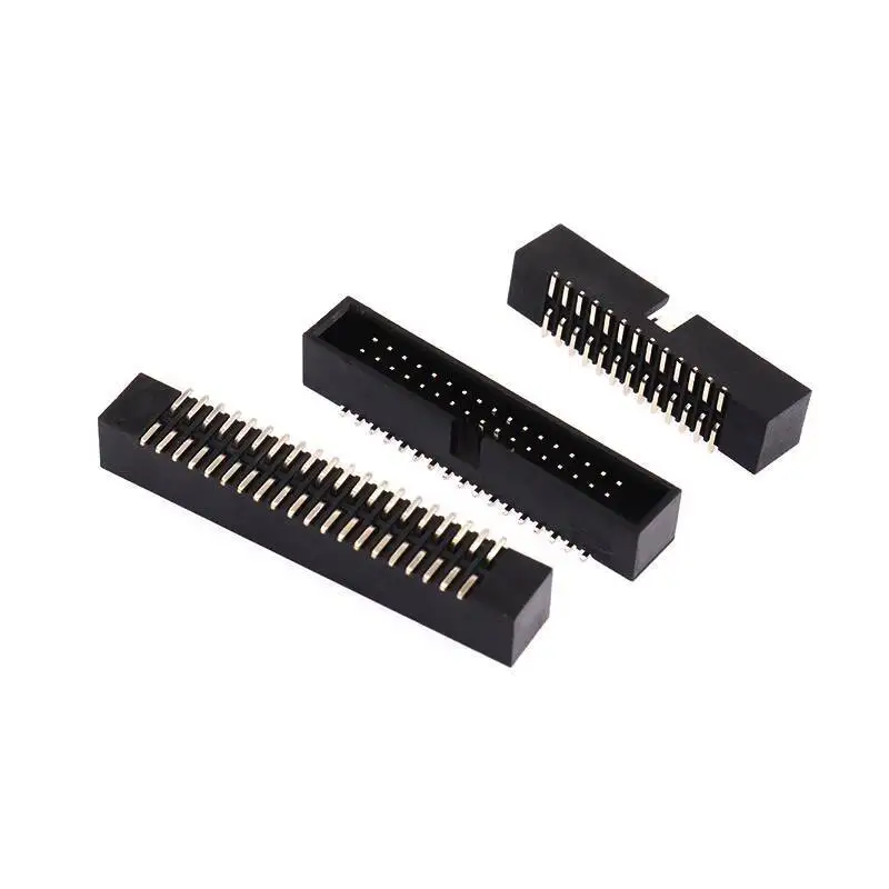 2~5 Stück SMD einfacher Bullhorn-Stecker 1,27 mm Rastermaß IDC-Stecker 8P 10P 12P 16P 20P 34P 40P 50P – Detail 5