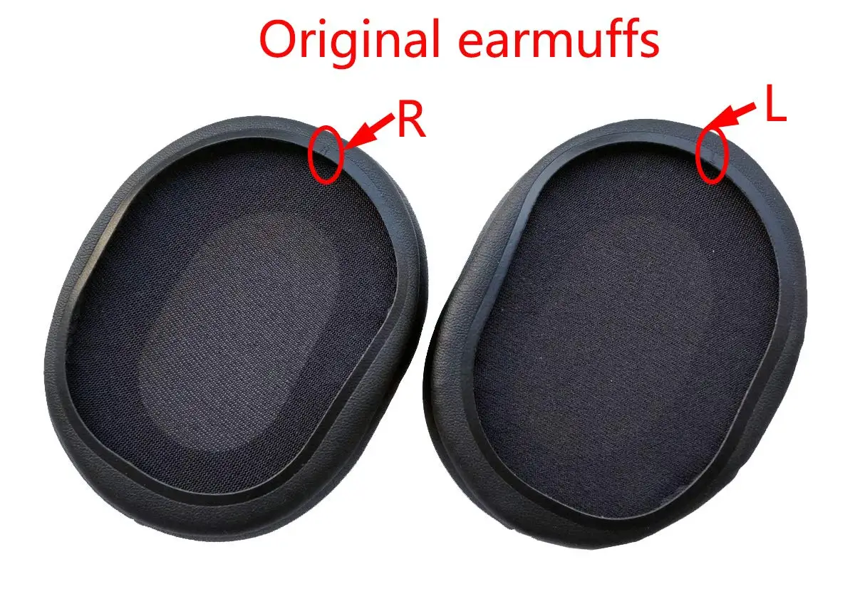 Replacement Ear Pads(Original Earmuffs) for use with Audio-Technica ATH-MSR7/MSR7BBK/MSR7GM/MSR7NC/MSR7LTD/DSR7bt Headphones