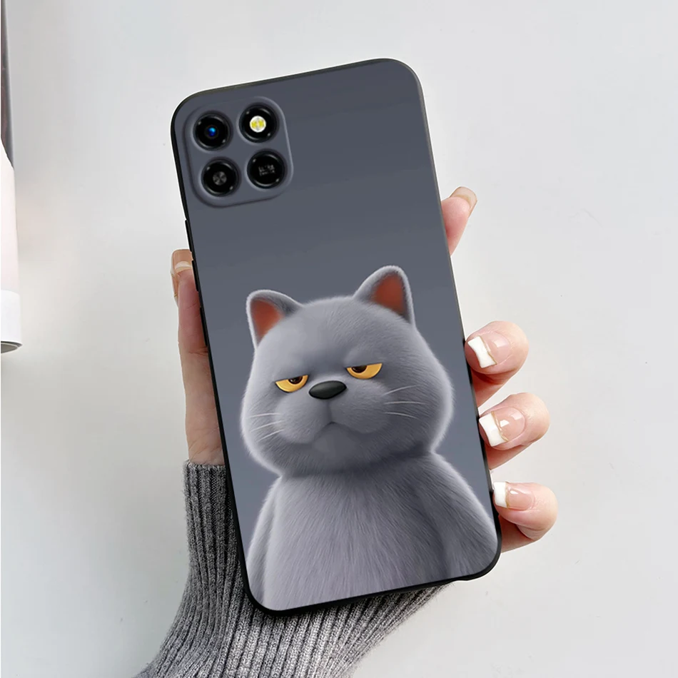 For Infinix Smart 6 HD Case X6512 Black Silicone Fashion Marble Painted Soft Funda Back Cover for Infinix Smart6 HD 2022 Capa