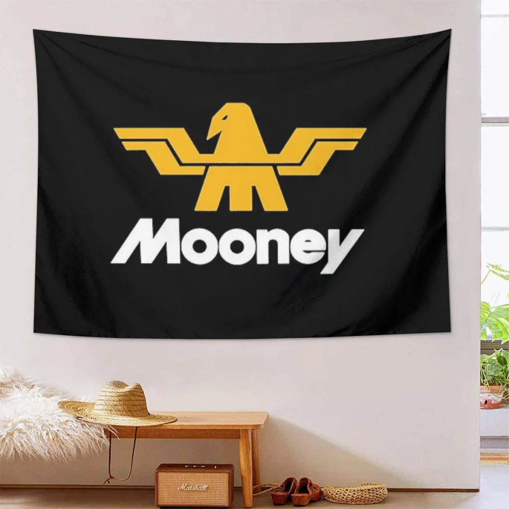 Mooney Vintage Aircraft USA Wall Hanging Tapestry Home Wall Decoration