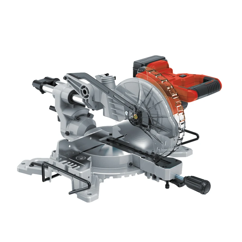 

Li-Ion Battery Compact Folding Miter Saw Stand 20v 3600rpm Single-Bevel 210*1.8*30*40T Compound Miter Saw