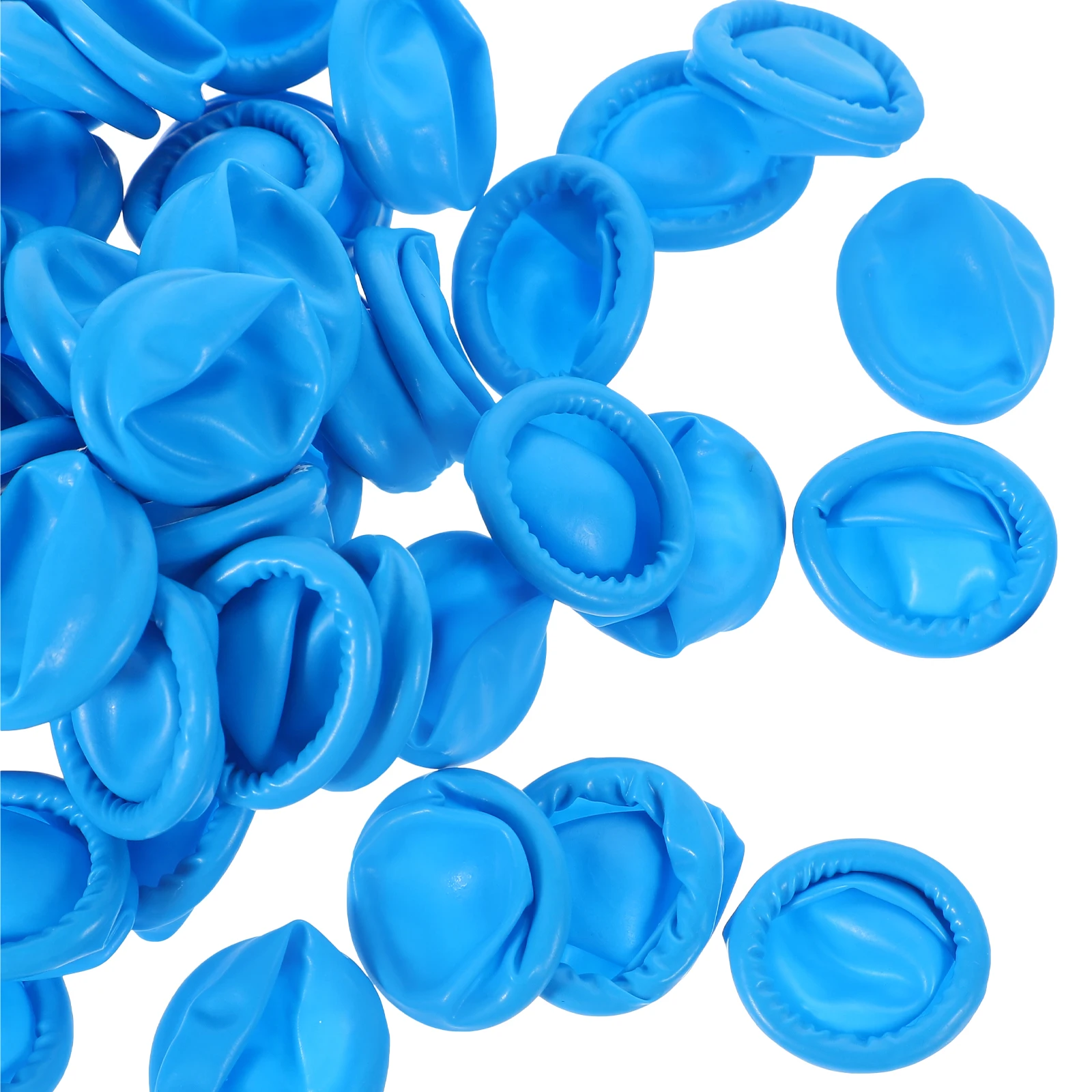 

100pcs Butyronitrile Finger Sleeves Reusable Joint Protection Covers Wear-Resistant Finger Protectors For Sports Typing Handwork