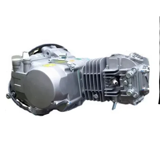 New 140cc  Motorcycle Engine 1 Cylinder 4 Stroke Assembly YX140 with CDI Ignition Manual Clutch Kick Start in Aluminium