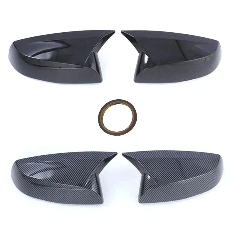 

Fit For Toyota RAV4 2020 2021 Car Rearview Side Mirror Cover Wing Cap Exterior Sticker Door Back View Case Trim Carbon Fiber