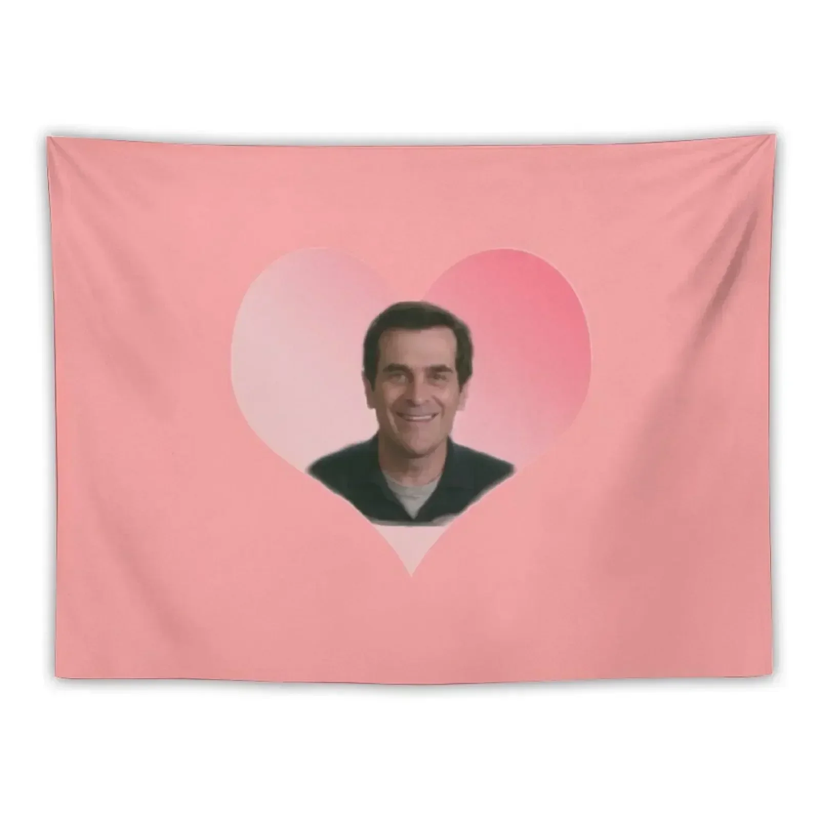 

Modern Family Phil Dunphy heart Tapestry Room Decor Cute Wall Decoration Items Bedroom Decor Tapestry