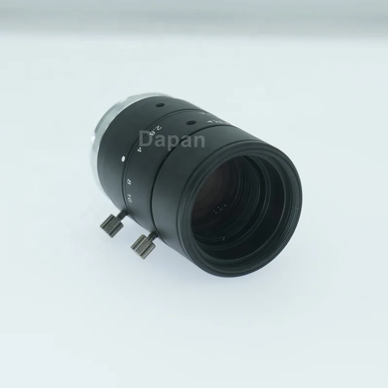 Obiettivo FA (automazione di fabbrica) – Messa a fuoco fissa da 50 mm, 6 MP, attacco C da 2/3", F2.8, ottimizzato per bassa distorsione