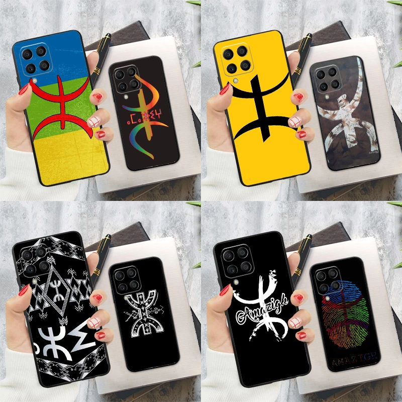 Amazigh Berber Symbol Case For Samsung Galaxy M32 M31 M12 M52 M13 M33 M53 M11 M51 M15 M55 M14 M34 M54 M20 M30s