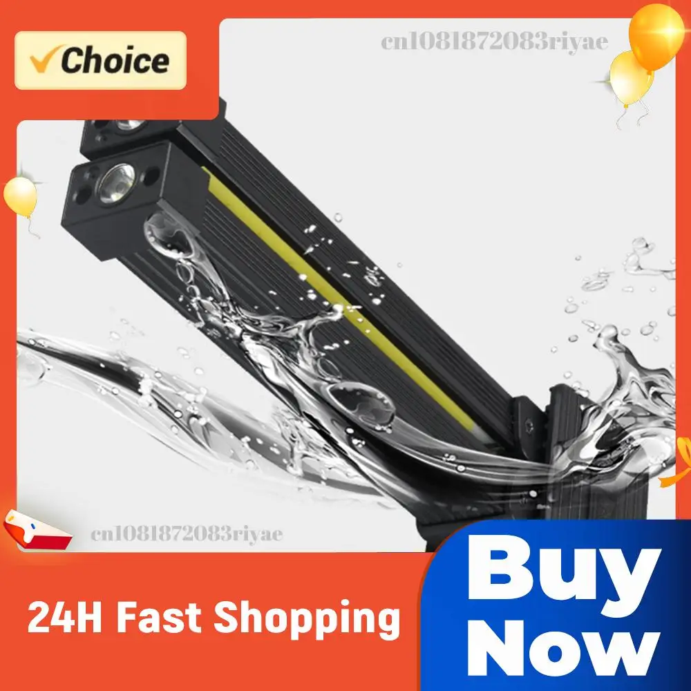 

Светодиодный фонарь с магнитным креплением и крючком для подвешивания, портативный, USB-перезаряжаемый, для ремонта автомобилей, дома, гаража, экстренных ситуаций