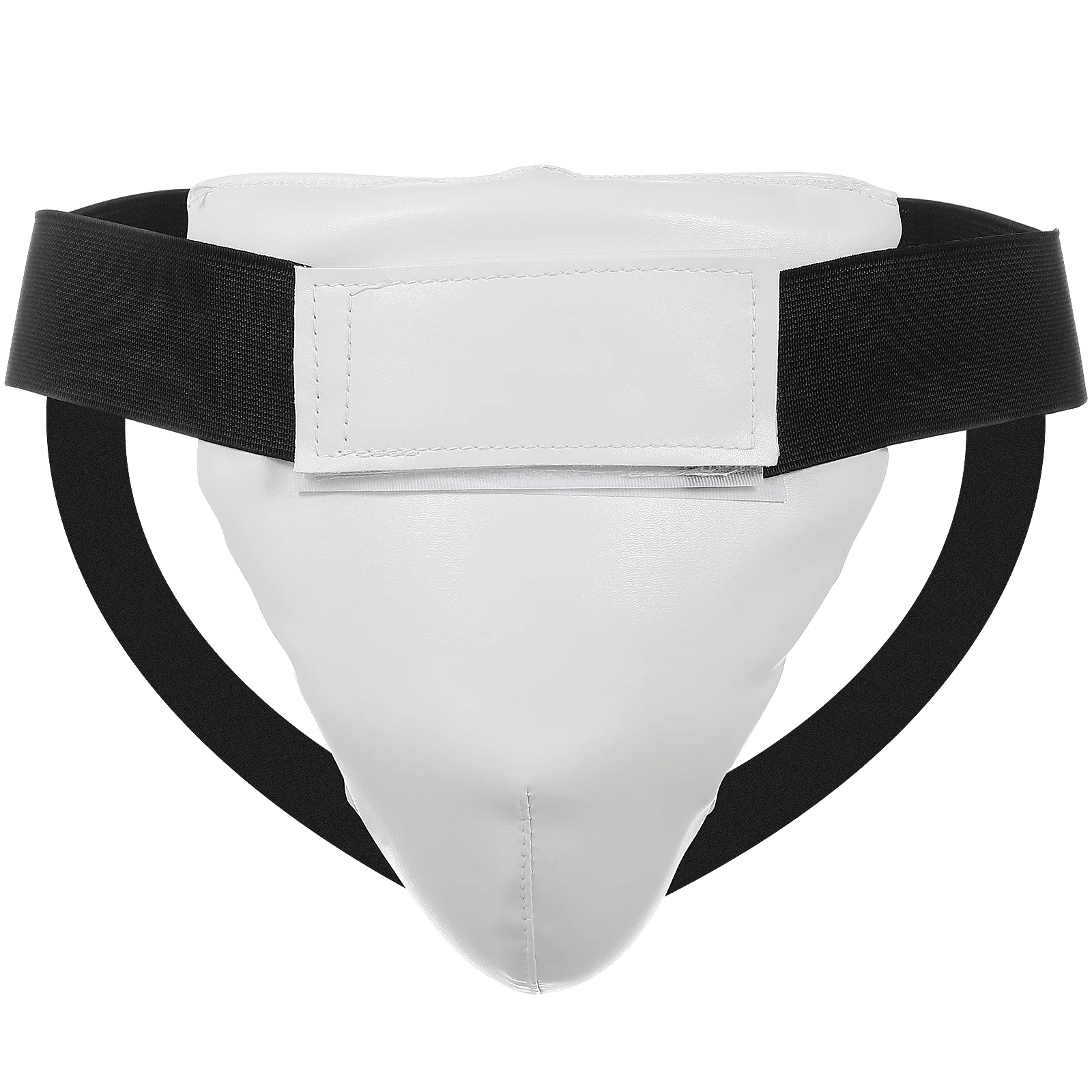 

Children's M Size PU ABS Plastic Sponge Breathable Crotch Guard Kickboxing Taekwondo Anti Embarrassment Reusable Groin Protector