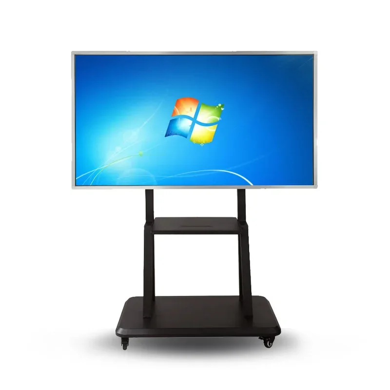 Unview Hisense  Seewo 75 105 Inch Touch Screen Pc Android Mobile Stand Smart Interactive Flat Panel For School
