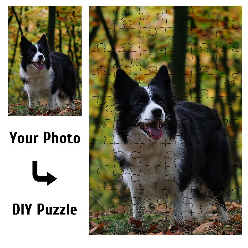 カスタム写真パズル - パーソナライズされた写真ジグソー 5 - Pet Portrait Custom のレビューと価格
