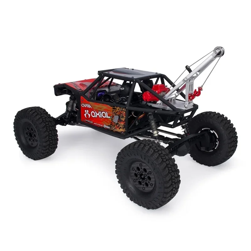 CNC Aluminium RC Abschleppwagen-Kranarm-Kit, Simulation für 1/10 RC Crawler Axial Capra 1.9UTB Trail Buggy, Upgrade-Teile