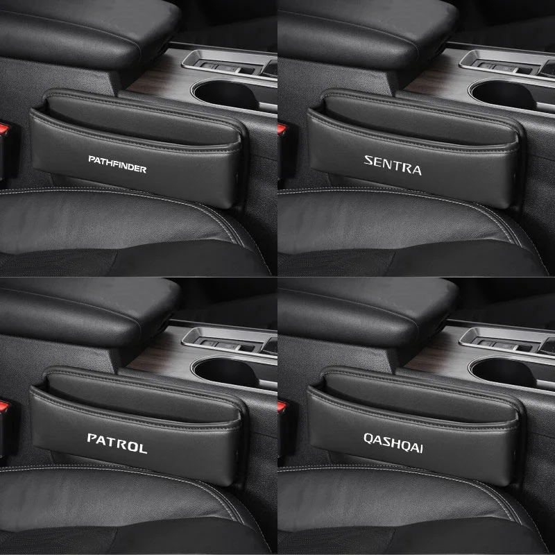 

Multifunction Car Seat Gap Organizer Seat Crevice Slot Storage Box for Nissan Qashqai J10 J11 PATHFINDER PATROL SENTRA