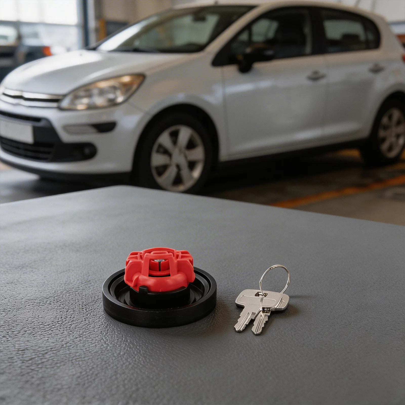 Car Maintenance Car Fuel Cover Convenient Car Fuel Cap for access Key for access C3 Fuel Cap Compatible With Various Models