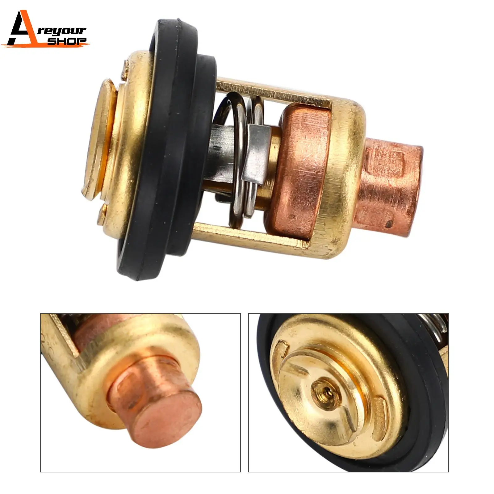 Areyourshop For Honda Marine Outboard 20-130HP 25 hp Sierra 18-3630 19300-ZV5-043 Thermostat BF45AM BF25A1 Boat Parts