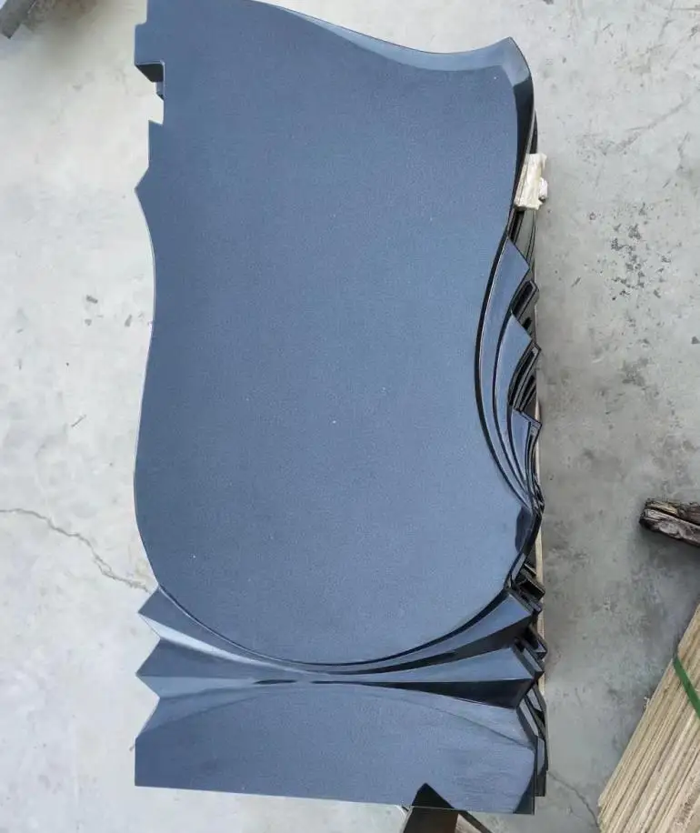 مصنع التخصيص شواهد الجرانيت الأسود الصيني