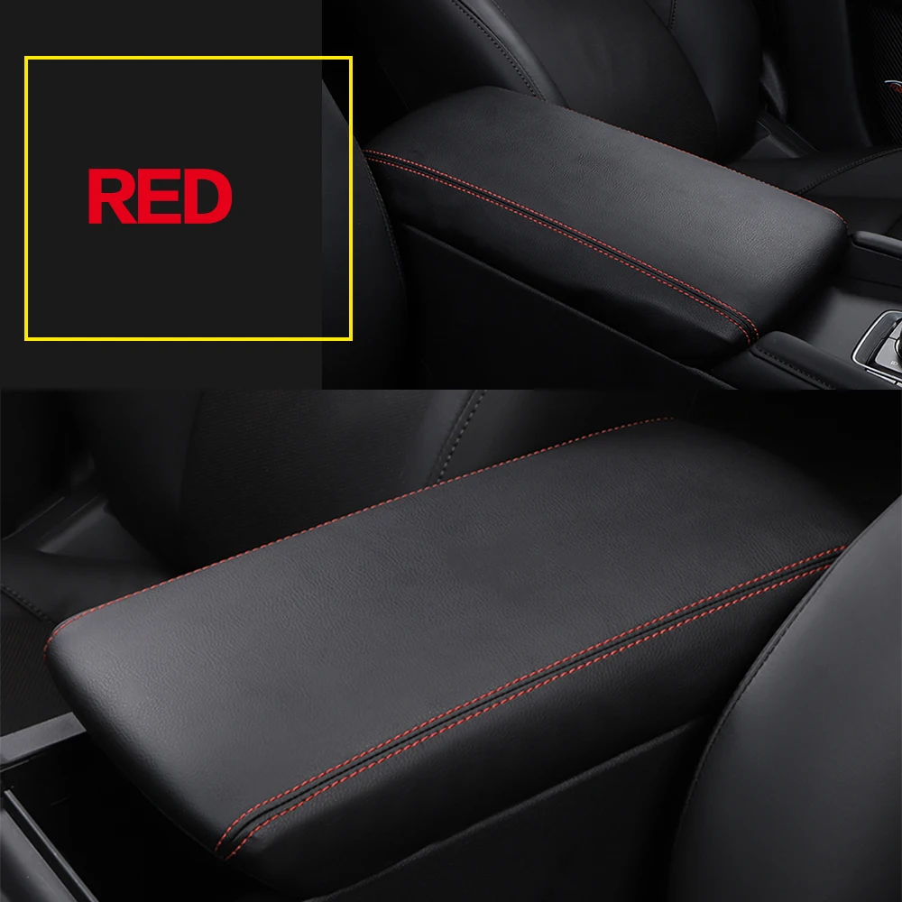 1PCS Car Armrests Box Cover Center Console Decoration Interior Trim Auto Accessories For Mazda 3 2019 2020 2021 2022