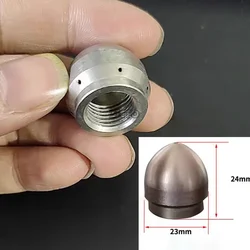 Stainless Steel High-pressure Nozzle Cleaning And Dredging Machine Small  Car Washing Machine Accessories Dredging Sewage Holes